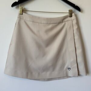 G/Fore Cream Tennis Skirt - Size 8